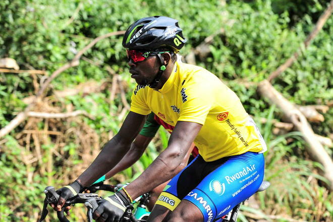 le Rwandais Joseph Areruya a pu passer professionnel en France, quelques semaines plus tard, dans l'équipe Delko-Marseille. © G.DEMOUVEAUX