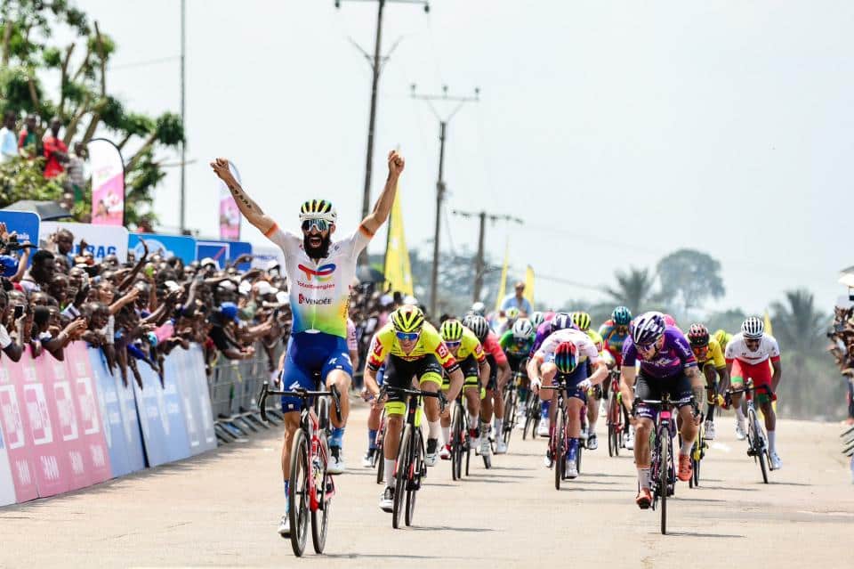 Soupe qui gagne le stage 1 de la tropicale