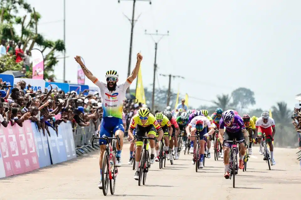 Soupe qui gagne le stage 1 de la tropicale