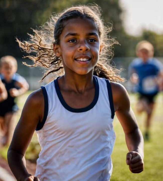 photo-girl-kids-running-race-sport-school-generative-ai_35887-19006